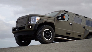 Turn Your Ford Pickup Truck Into An MRAP For Less Than $200,000